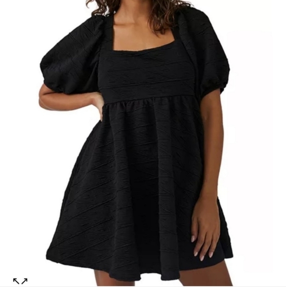 Free People Dresses & Skirts - NWT Free People violet mini dress (black)